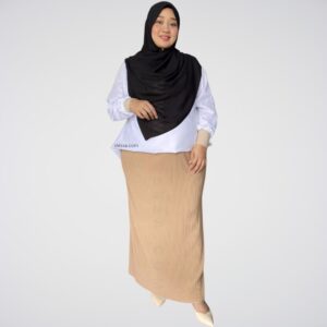 COMBO OFFER – 3 pcs Bella Plus Size Pleated Skirt at RM100 only!