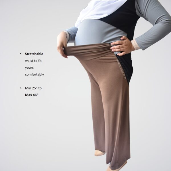 Khadeeja Maternity Pants Stretchable Waist Photo