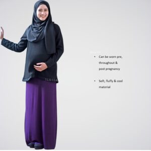 COMBO OFFER – 3 pcs Khadeeja Maternity Skirts (& Pants) at RM100 only!